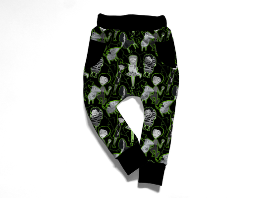 Ready to ship - Frankenween Burton + Friends Spooky Dog Daywear Kid's Joggers