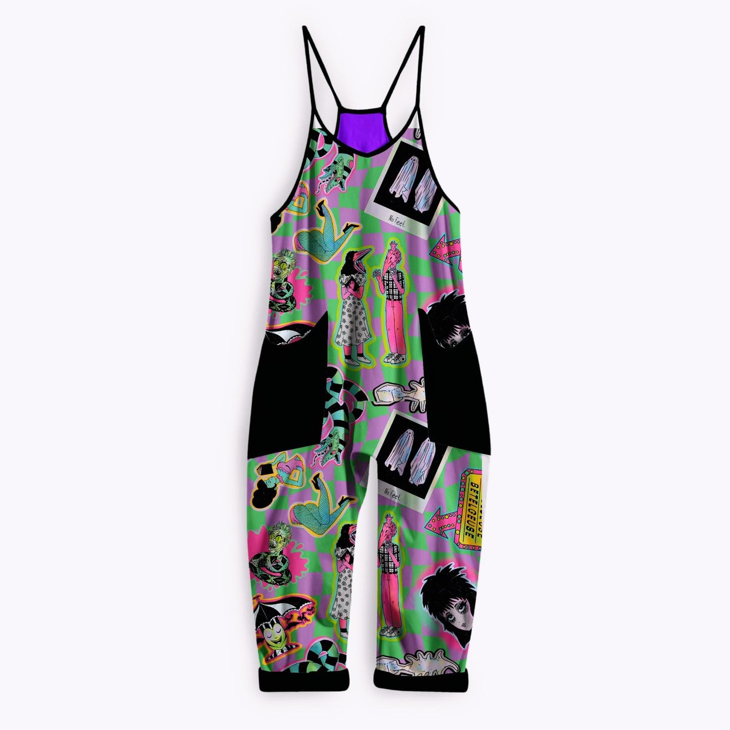 Kids + Adult : Miss Argentina Bamboo  ghost with the most cartoon bamboo overalls.