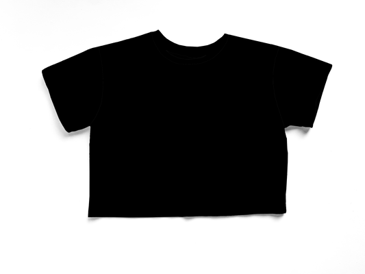 Adult-- A Little Ray of Pitch Black Boxy Tee! Oversized, Flowy, Pair with Joggers!
