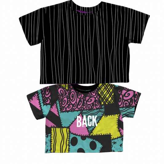Adult + Kids  - Oversized Jack Stripes + Sally Back Bamboo Boxy Shirt!